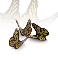 Schokoaufleger Butterfly(Schmetterling), dunkel, Dobla (77568), 286 g, 120 St
