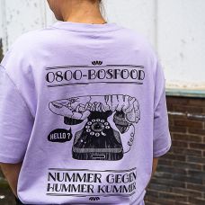 BOS FOOD T-Shirt Hummer, Oversized, Farbe Lilac, Größe 3XL, 1 St