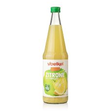 Zitronensaft, 100% Direktsaft, ungezuckert, Voelkel, BIO, 700 ml