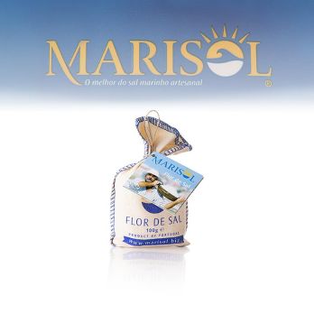 Marisol® Flor de Sal - Die Salzblume, im Stoffsäckchen, CERTIPLANET, BIO, 100 g