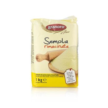 Hartweizengrieß, Semola rimacinata, Granoro, 1 kg
