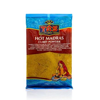 Curry Pulver - Hot Madras, scharf, 100 g