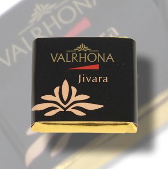 Valrhona Carré Jivara - Vollmilchschokoladentäfelchen, 40% Kakao, 1 kg, 200 x 5g