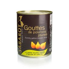 Paprikatropfen, gelb, Sweety Drops, Gouttes de Poivron, 793 g