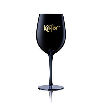 Käfer Cocktail Kelch Glas, Schwarz, 2 St