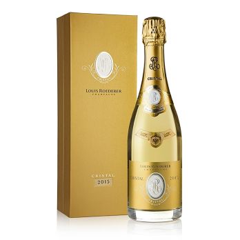 Champagner Roederer Cristal 2015er Brut, 12,5% vol., Präsentbox (Prestige-Cuvée), 750 ml