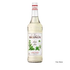Monin Mojito Mint Sirup, weiß (mit Rumgeschmack) 1:8, 1 l