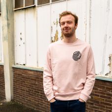 BOS FOOD Crewneck Pullover Kaviar, Farbe Soft Rose, Größe S , 1 St