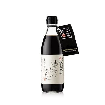 Dashi Fond Konzentrat, dunkel, mit Katsobushi (Bonito), Jagisawa Japan, 360 ml