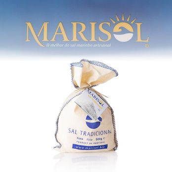 Marisol® Sal Tradicional Meersalz, fein, weiß, feucht, CERTIPLANET, BIO, 500 g
