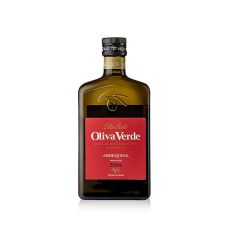 Natives Olivenöl Extra, Oliva Verde, Arbequina, rotes Etikett, 500 ml