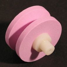 Ersatzsteinrolle Keramik 445, für Mino-Sharp 440/GB+BR, rosa, medium, 1 St