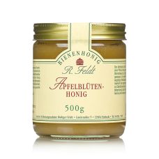 Apfelblüten-Honig, hell, mild-cremig, feines Apfelaroma, selten, 500 g