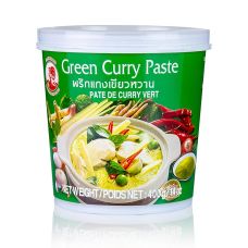 Curry Paste, grün, Cock Brand, 400 g