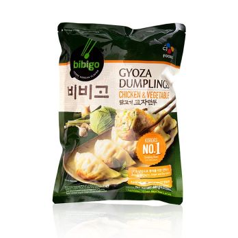 Wan Tan - Gyoza Huhn & Gemüse Dumpling (Dim Sum), Bibigo, TK, ca. 30 Stück, 600 g