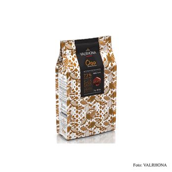 Valrhona OQO, Couverture aus ganzen Kakaobohnen, 73% Kakao, Block (40981), 3 kg