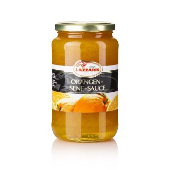Lazzaris -Orangen-Senf-Sauce, nach Tessiner Art, 580 ml