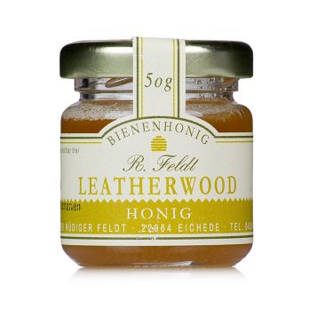 Leatherwood-Honig, Tasmanien, hellbraun, cremig, hocharomatisch, Portionsglas, 50 g