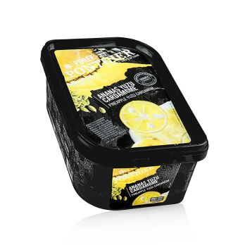 Püree - Ananas, Yuzu, Cardamom & Zucker, TK (Cocktailbase), 1 kg