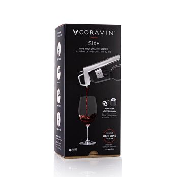 Coravin Wine Access System - Timeless SIX + Weinkonservierungssystem, mit Zubehör, silber , 11 tlg.