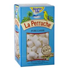Rohr-Zucker, weiß, in Würfeln, La Perruche, 750 g