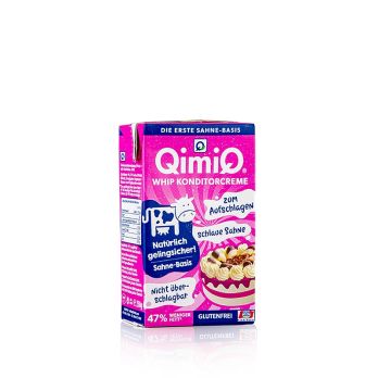 QimiQ Whip Natur, zum Aufschlagen für süße & pikante Cremes, 19% Fett, 250 g