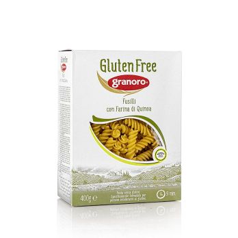 Granoro Fusilli, mit Quinoa, glutenfrei, No. 473, 400 g