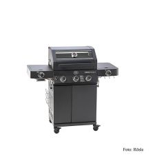 Gasgrill BBQ-Station VIDERO Pro G3-S Vario+ 50mbar, mattschwarz, Rösle, 1 St