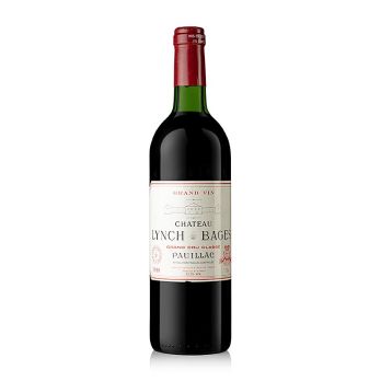 Chateau Lynch Bages 1988 5.Cru Classé Bordeaux Rotwein 0,75l (RARITÄT) 95 WS, 750 ml