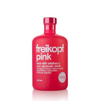 Freikopf - pink best with wildberry, alkoholfrei, 500 ml