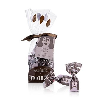 trifulòt - Trüffelpralinen Alba mini, dunkle Schokolade, Tartuflanghe, 180 g