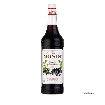 Monin Schwarze Johannisbeere (Cassis) Sirup 1:8, 1 l