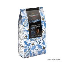 Valrhona Pur Caraibe Grand Cru, dunkle Couverture, Callets, 66% Kakao, 3 kg