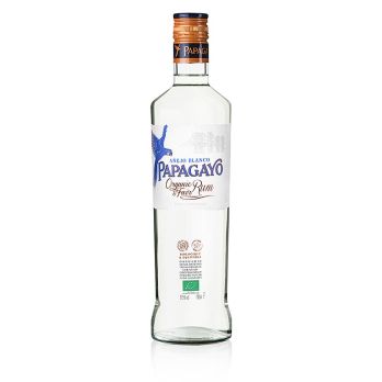 Papagayo Organic White Rum, 37,5% vol., BIO, 700 ml