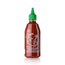 Chili-Sauce - Sriracha, pikant, mit Knoblauch, Squeeze Flasche, Uni-Eagle, 430 ml