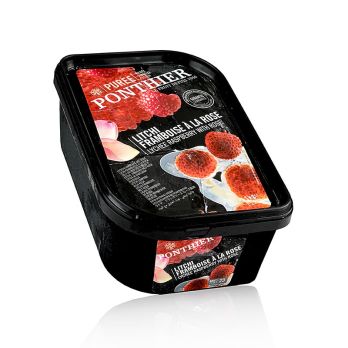 Püree - Lychee, Himbeere, Rose & Zucker, TK (Cocktailbase), 1 kg