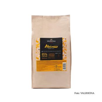 Valrhona Abinao Grand Cru, dunkle Couverture, Callets, 85% Kakao, Afrika, 3 kg
