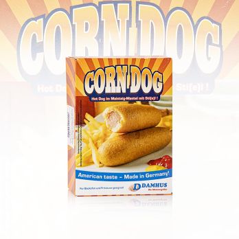 Corn Dogs am Stiel, Damhus, TK, 250 g, 5 x 50g