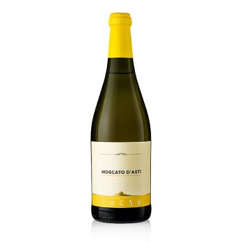 2023er Moscato d ´Asti DOCG Perlwein weiß, süß,  5,5 % vol., Elvio Cogno, 750 ml