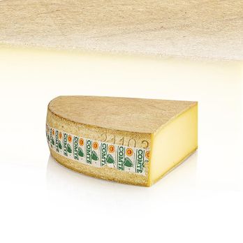 Comté A.O.P., Hartkäse, 6 Monate gereift, viertel Rad, ca.10 kg