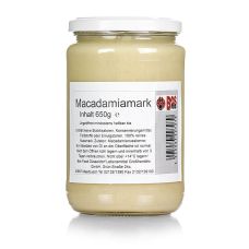 BOS FOOD Macadamia-Mark, 100% Mark ohne Zusatzstoffe, 650 g