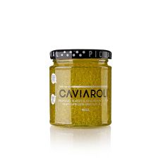 Caviaroli® Olivenölkaviar, kleine Perlen aus extra nativem Olivenöl, gelb, 200 g