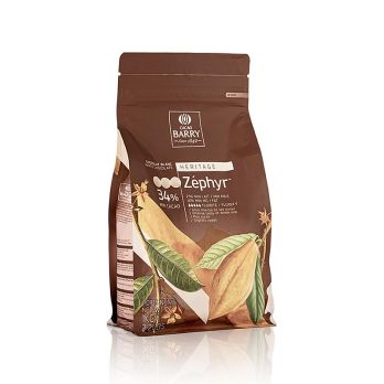 Zéphyr, weiße Schokolade, Callets, 34% Kakao, 1 kg