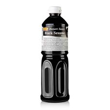 Schwarze Sesamsauce, Dessertsauce, Nihon Shokken, 1 l