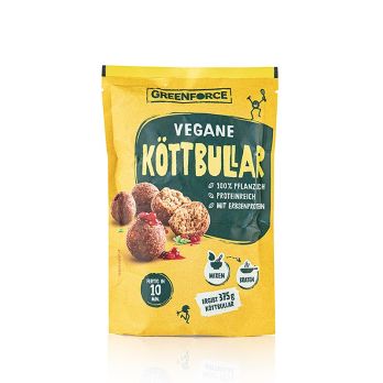 Greenforce Mix für vegane Köttbullar, aus Erbsenprotein, 125 g