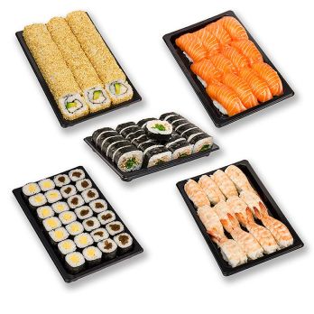 moSushi Premium Gebinde, große Sushi Mischung, 100 St