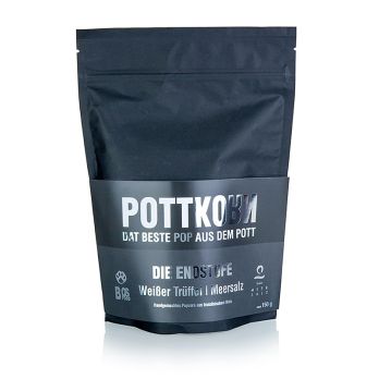 Pottkorn - Trüffel Endstufe, Popcorn mit weißem Trüffel & Meersalz, 150 g