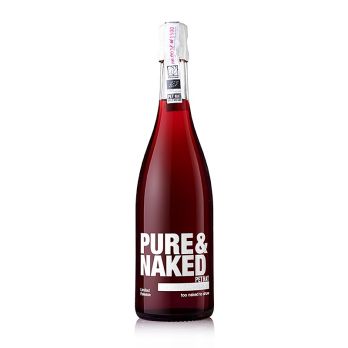 Pink Pure & Naked Pet Nat rosé Sekt, brut nature, 12 % vol., am Stein, BIO, 750 ml